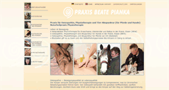 Desktop Screenshot of praxis-pianka.de